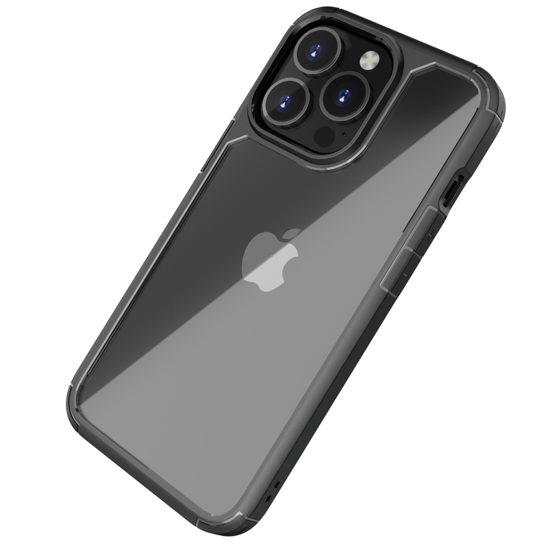Load image into Gallery viewer, OuterFactor Element Clear Case, iPhone 13 Pro, Black