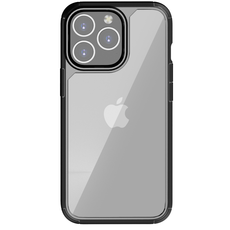 Load image into Gallery viewer, OuterFactor Element Clear Case, iPhone 13 Pro, Black