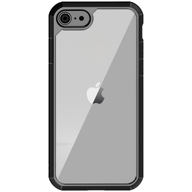 Load image into Gallery viewer, OuterFactor Element Clear Case, iPhone SE (2/3rd Gen), Black