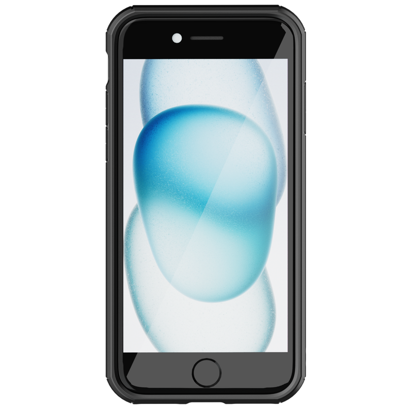 Load image into Gallery viewer, OuterFactor Element Clear Case, iPhone SE (2/3rd Gen), Black