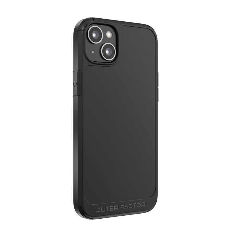 Load image into Gallery viewer, OuterFactor Element Case, iPhone 14 Plus, Black, Magsafe