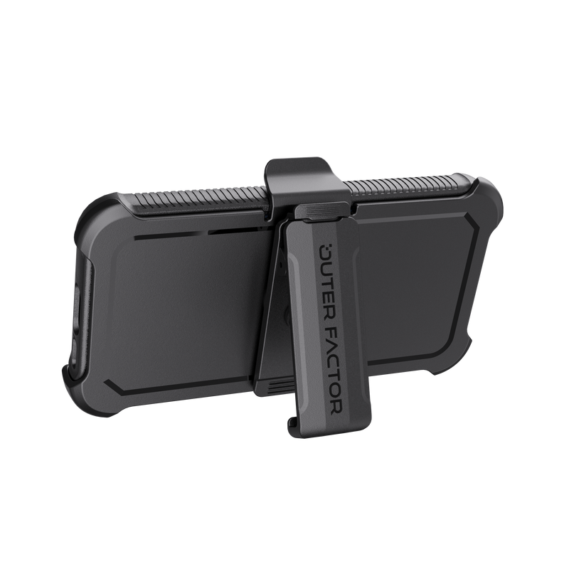Load image into Gallery viewer, OuterFactor WorkForce Case with Belt Clip, S23 (2023), Black