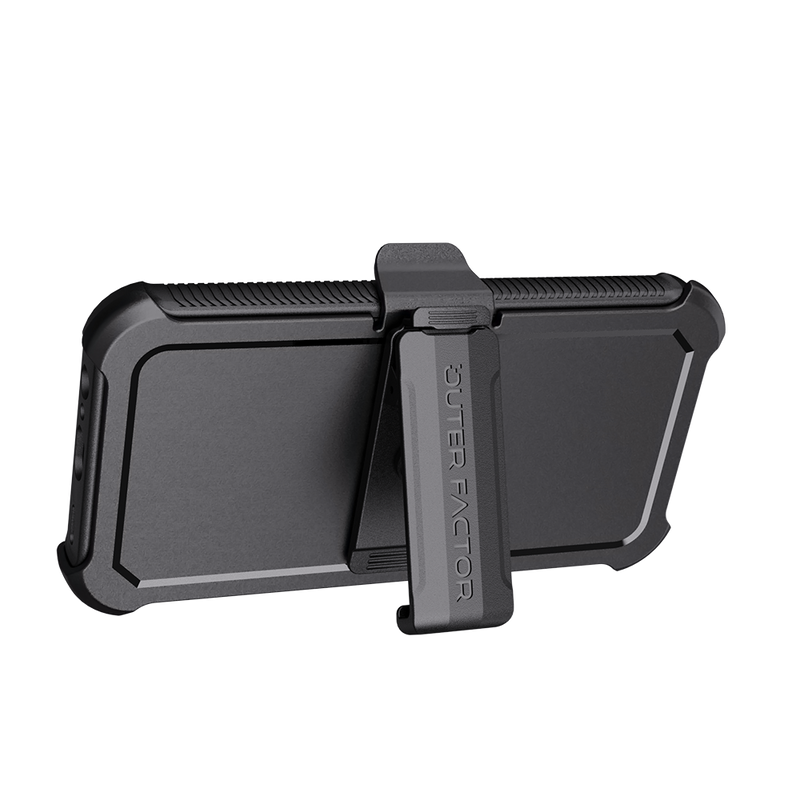 Load image into Gallery viewer, OuterFactor WorkForce Case with Belt Clip, A15 (2023), Black