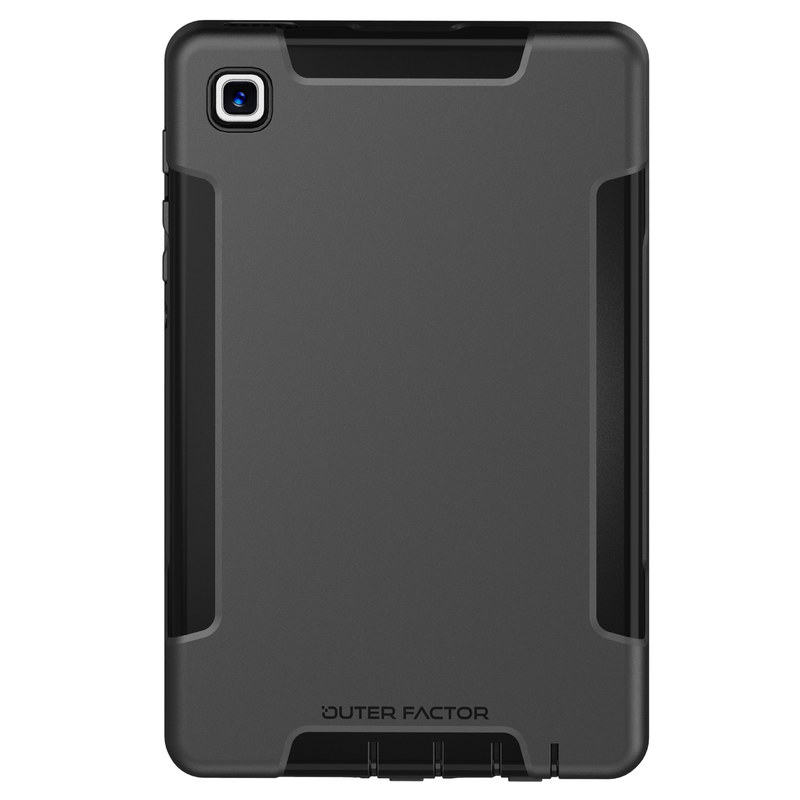 Load image into Gallery viewer, *PROMO!* OuterFactor WorkForce Case, Tab A7 Lite (2021), Black, Screen Protector