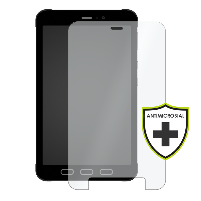 Load image into Gallery viewer, OuterFactor OnGuard Screen Protector, Tab Active 3 (2020), 2.5D Curved 9H Tempered Glass, Antimicrobial