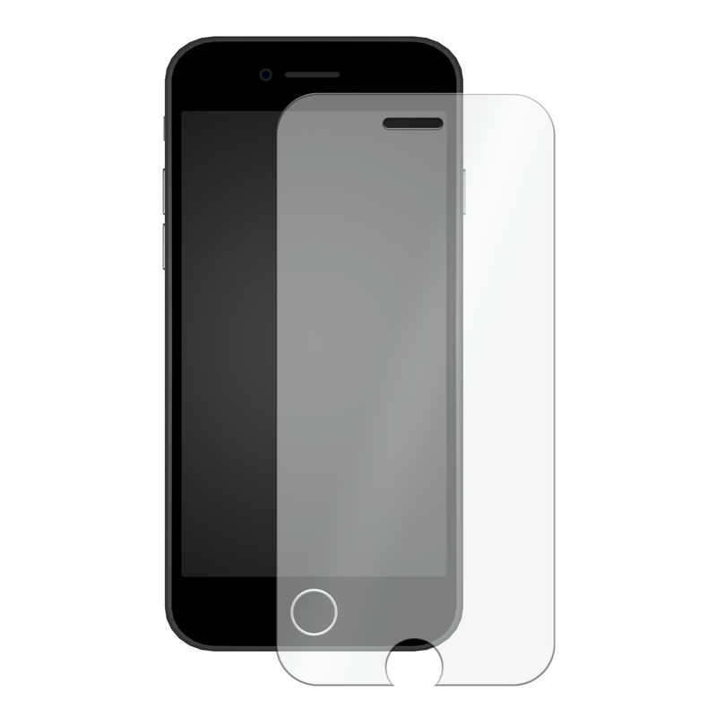 Load image into Gallery viewer, OuterFactor OnGuard Screen Protector, iPhone SE (2/3rd Gen), 2.5D Curved 9H Tempered Glass, Clear