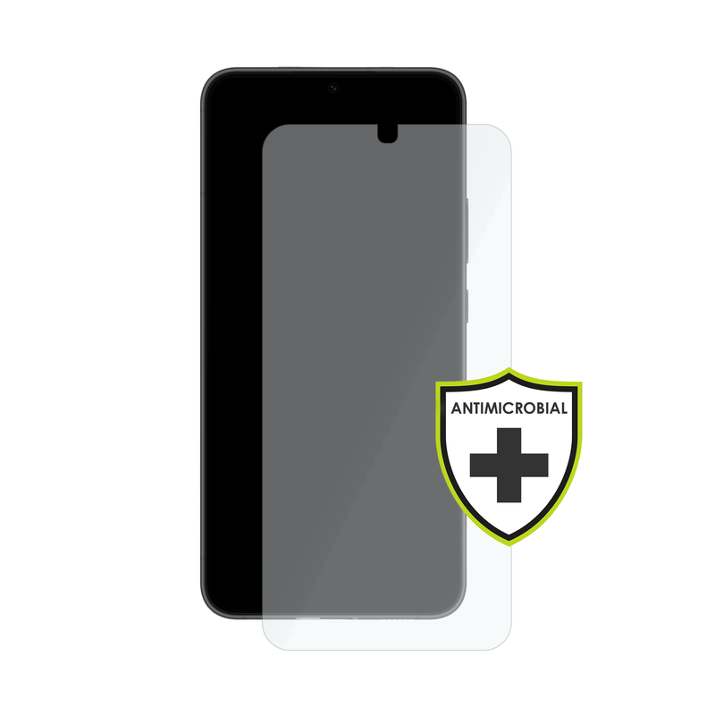 Load image into Gallery viewer, OuterFactor OnGuard Screen Protector, S22+, 2.5D Curved 9H Tempered Glass, Antimicrobial
