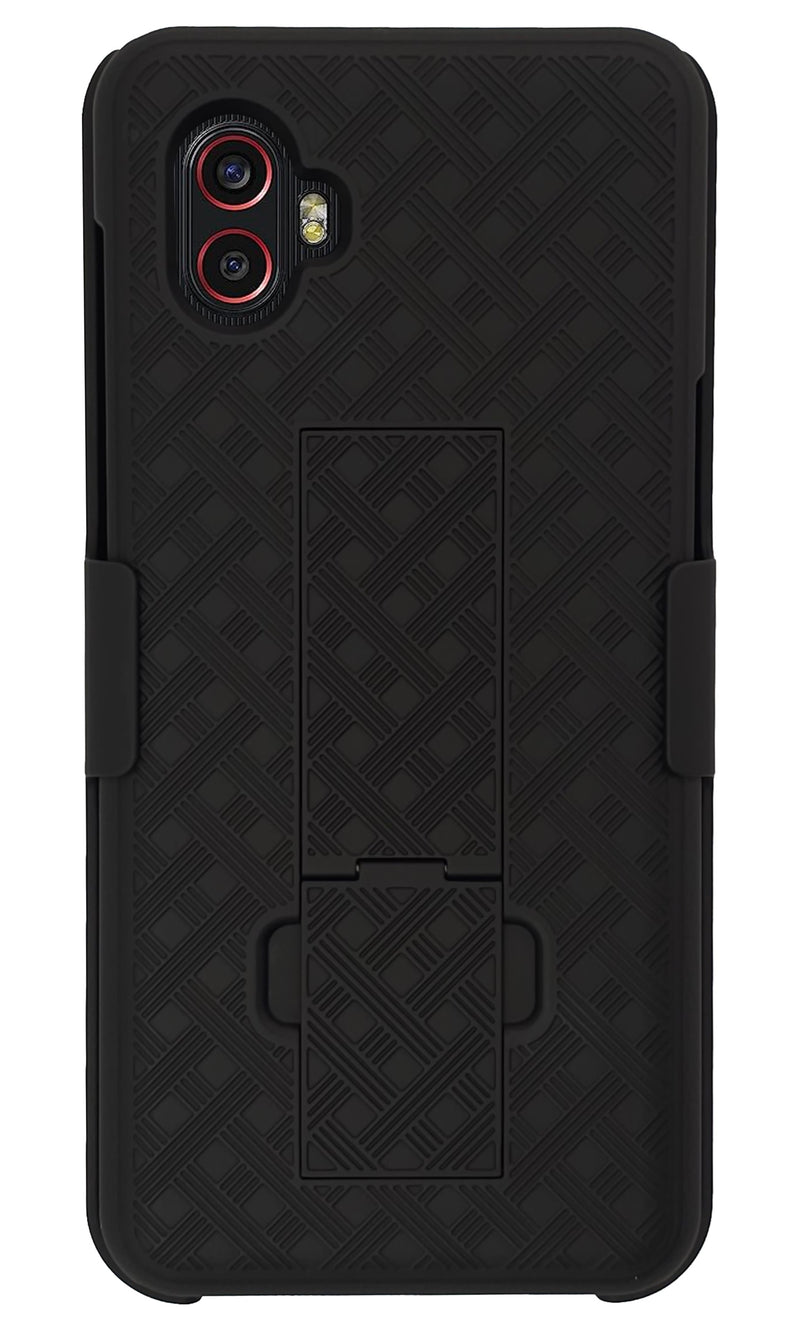 Load image into Gallery viewer, OuterFactor Case and Belt Clip, X Cover 6 Pro (2022), Black