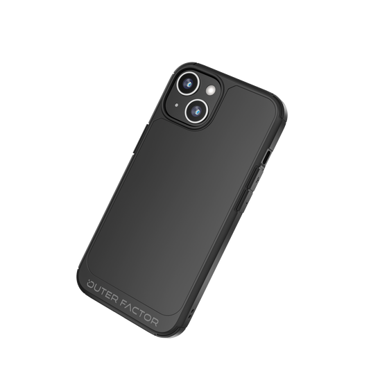 OuterFactor Element Case, iPhone 14, Black, Magsafe