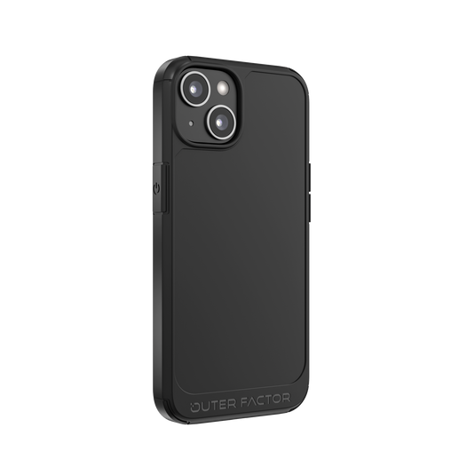 OuterFactor Element Case, iPhone 14, Black, Magsafe