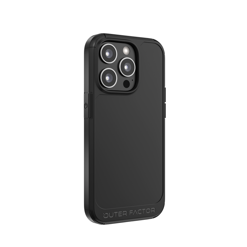 Load image into Gallery viewer, OuterFactor Element Case, iPhone 14 Pro, Black, Magsafe