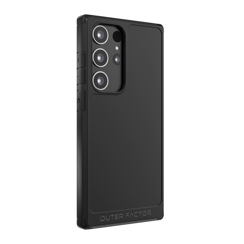 Load image into Gallery viewer, OuterFactor Element Case, S23 Ultra (2023), Black, Magsafe