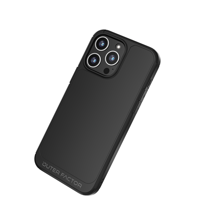 Load image into Gallery viewer, OuterFactor Element Case, iPhone 15 Pro Max, Black, Magsafe