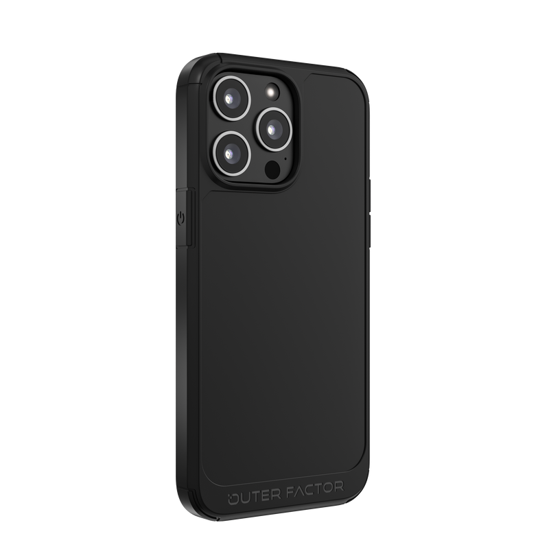 Load image into Gallery viewer, OuterFactor Element Case, iPhone 15 Pro Max, Black, Magsafe