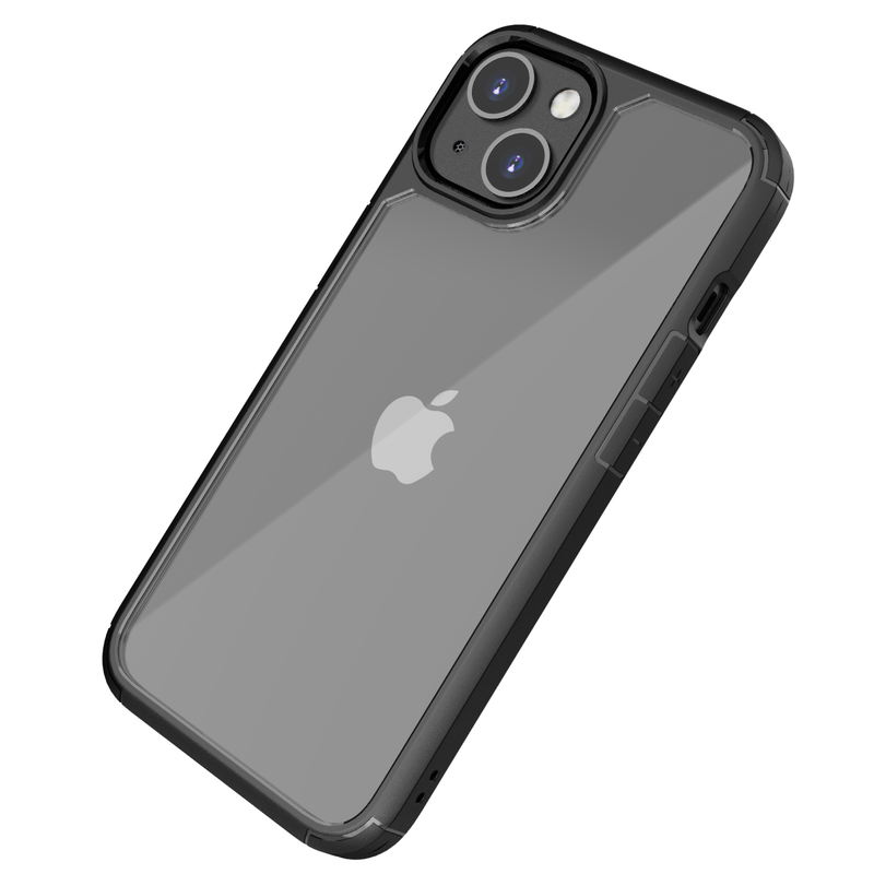 Load image into Gallery viewer, OuterFactor Element Clear Case, iPhone 13, Black