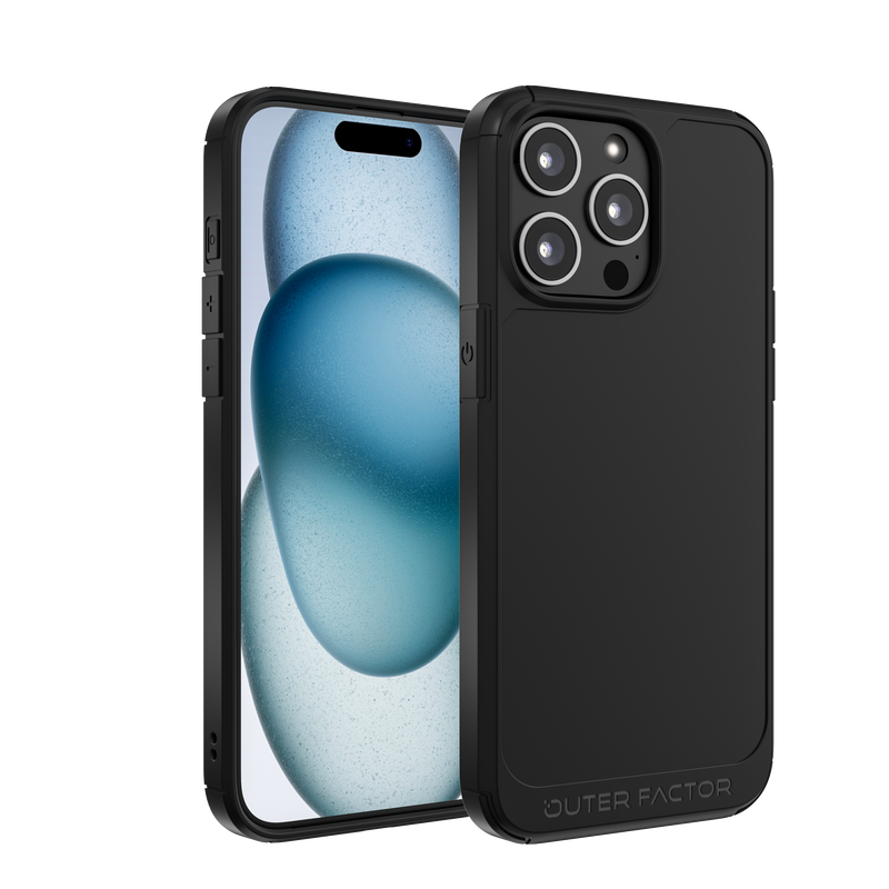 Load image into Gallery viewer, iPhone 16 Pro Max Rugged Case, Black, Magsafe - Element Case by OuterFactor