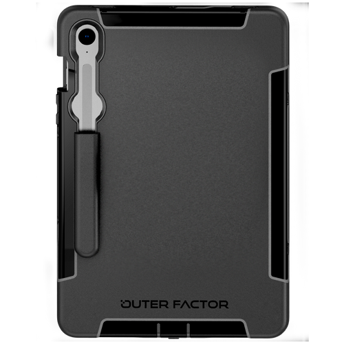 OuterFactor WorkForce Case, S9 FE (2023), Black, Screen Protector