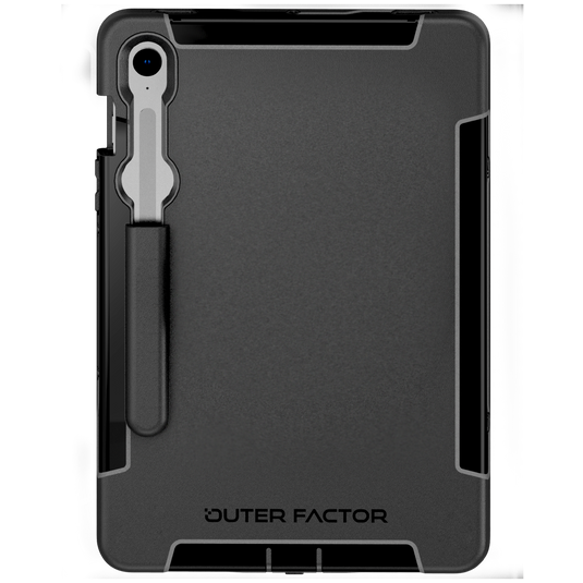 OuterFactor WorkForce Case, S9 FE (2023), Black, Screen Protector