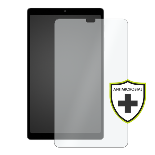 OuterFactor OnGuard Screen Protector, Tab A7 Lite (2021), 2.5D Curved 9H Tempered Glass, Antimicrobial