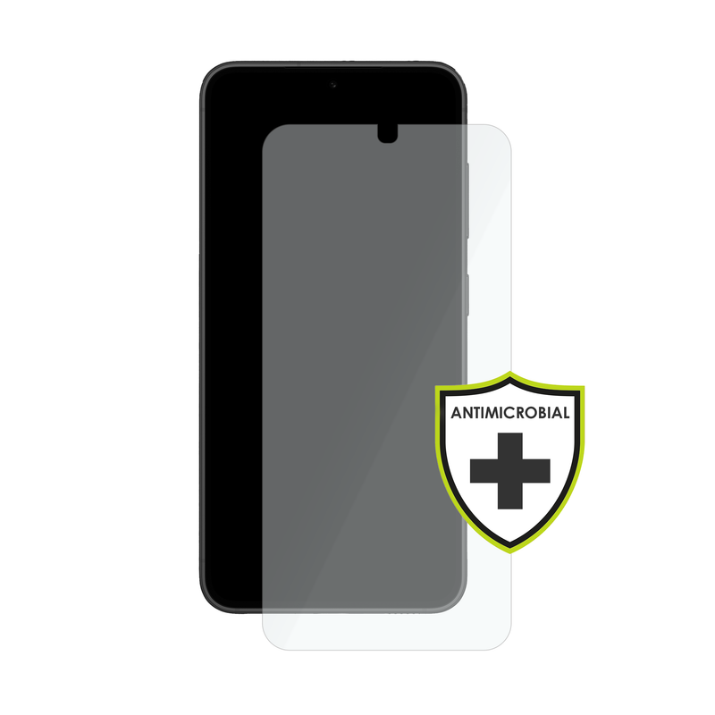 Load image into Gallery viewer, OuterFactor OnGuard Screen Protector, S24 (2024), 2.5D Curved 9H Tempered Glass, Antimicrobial
