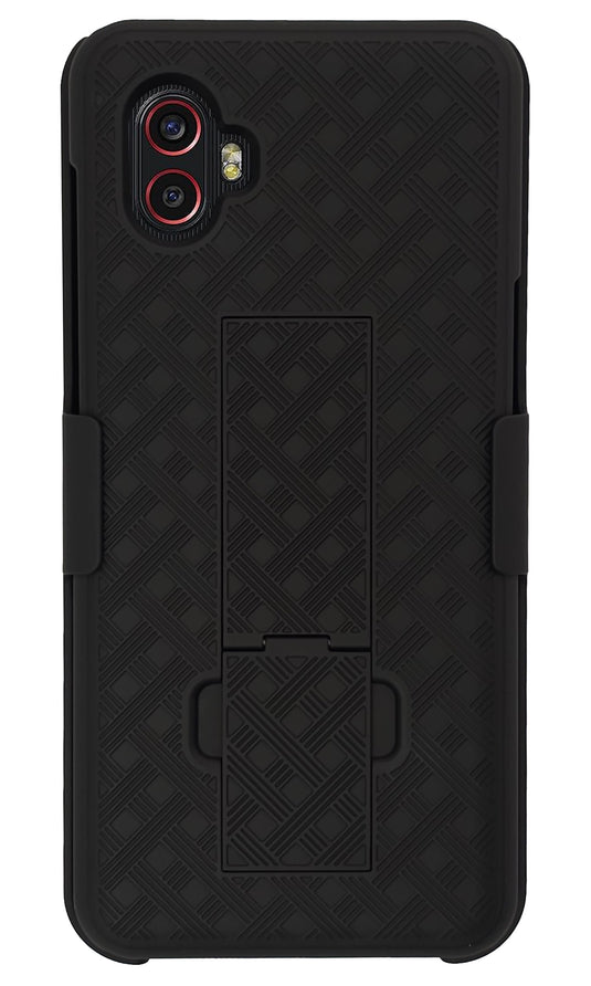 OuterFactor Case and Belt Clip, X Cover 6 Pro (2022), Black